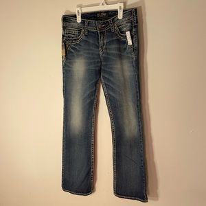Silver Brand Suki Mid Slim Boot cut jeans NWT